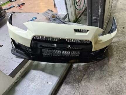 OEM FQ400 FRONT BUMPER FOR LANCER EX / EVO X  PP MATERIAL
