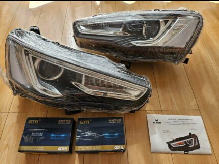 VLAND sequential turn signal HID headlight left and right set for Evo 10 CZ4A.