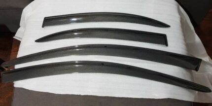 Mitsubishi Evo X Lancer Ex Carbon Fiber Window Visors