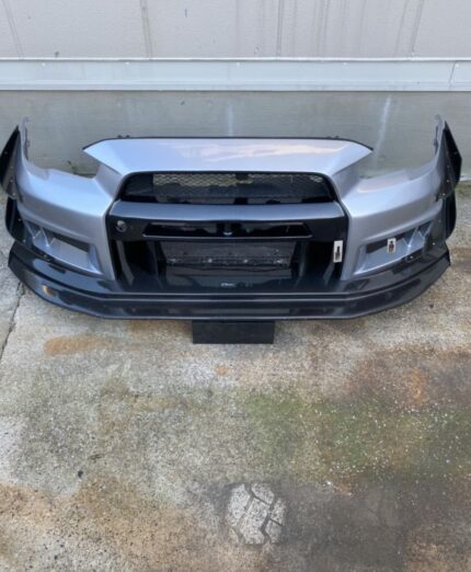 Original modified Lancer Evo X front bumper with front lip