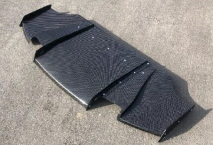 Carbon rear diffuser V-Style Mitsubishi Lancer and EVO 10