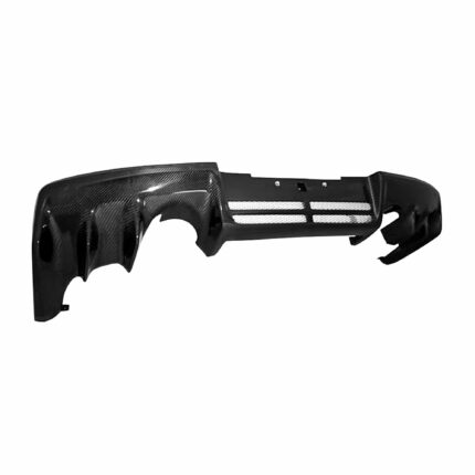 Carbon Fiber Rear Bumper Diffuser Fit For Mitsubishi Lancer